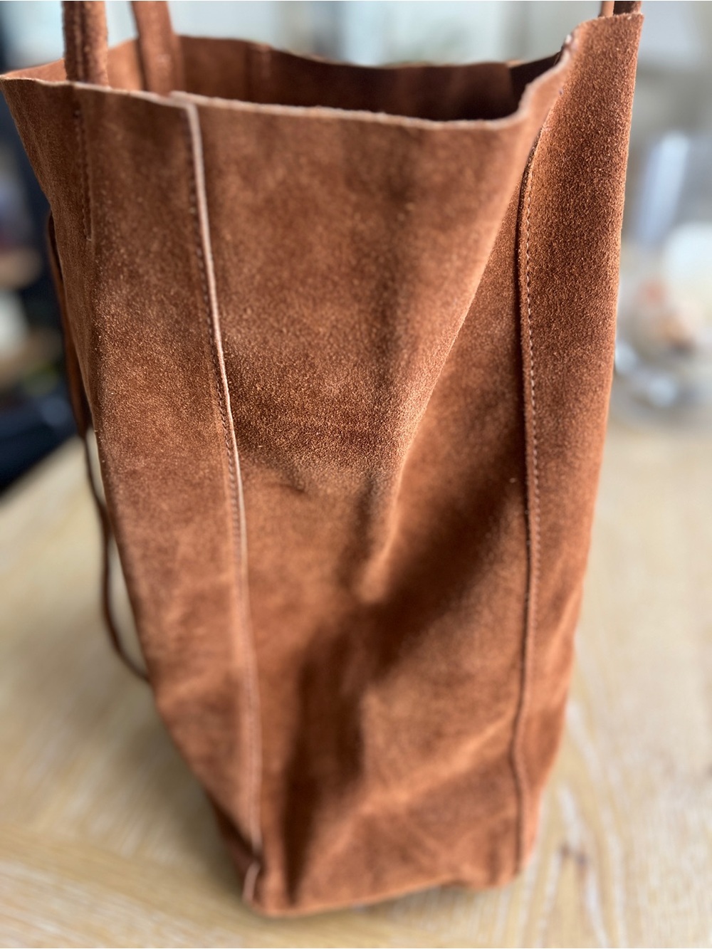 Suede shopper - Picture 3 of 3